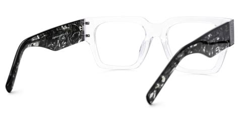 Square Dedee Clear Frames Designer Glasses