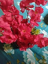 Buy fancymart Artificial Blossom Flower Plant with Marble Finish Pot ...