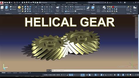 Image result for AutoCAD Tutorial Gear Design