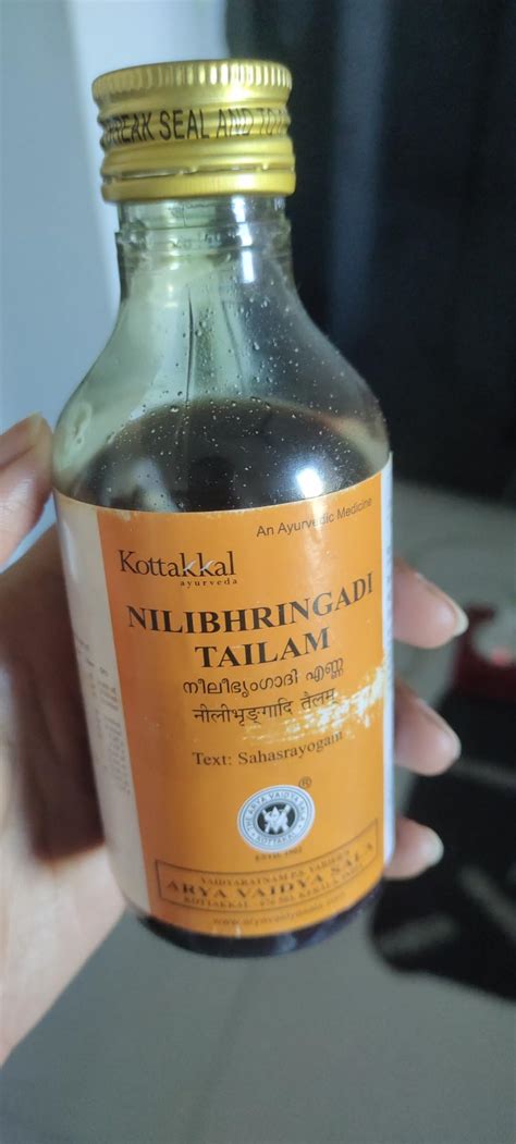 Buy Kottakkal ayurveda® Nilibhringadi Tailam - 200 ml, Enriched With ...