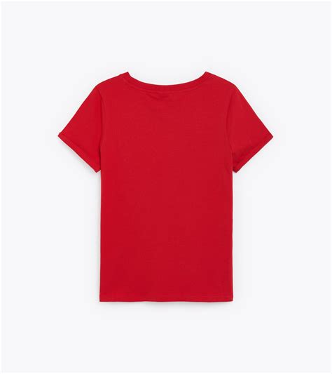 Plain Red Shirt Women