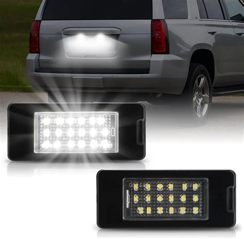 F150 Led License Plate Light KDM Smoked LED License Plate Lights ...