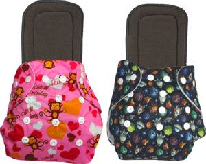 Hokista Reusable print Cloth Diapers for babies, Adjustable Diaper with ...