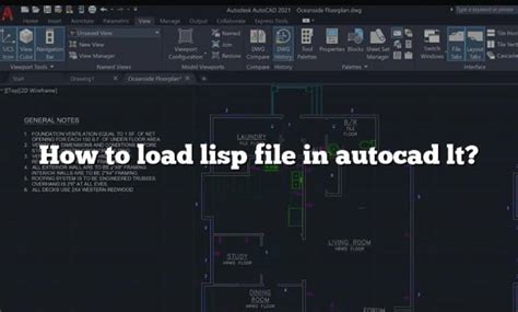 Image result for How to Load a Lisp File in AutoCAD