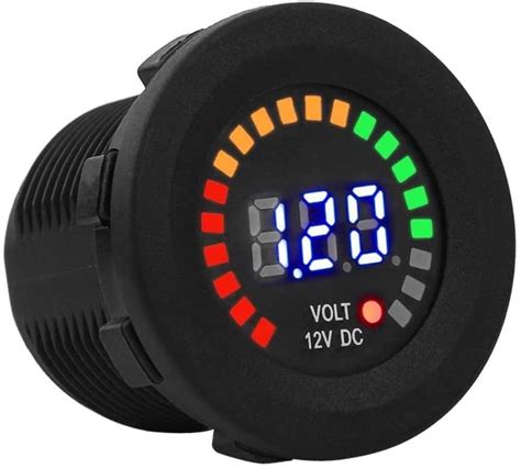Image result for Fitting a 12V LED Control Panel Voltmeter