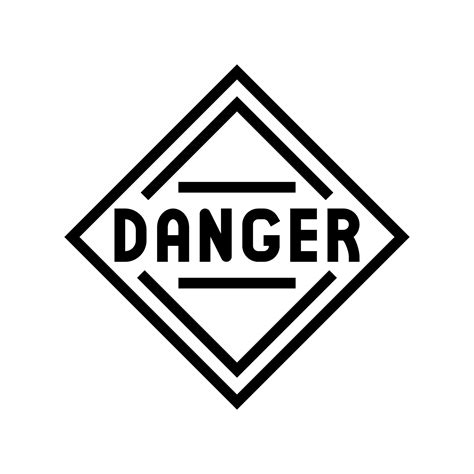 Danger Sign Vector 的图像结果