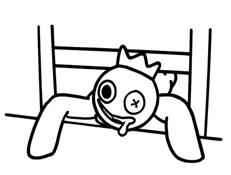 Rainbow Friends Coloring Pages - Free Printable Coloring Pages