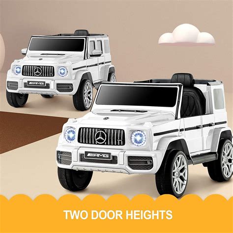 Buy cuoote 12V Licensed Mercedes-Benz G63 Kids Ride On Cars Toys w ...