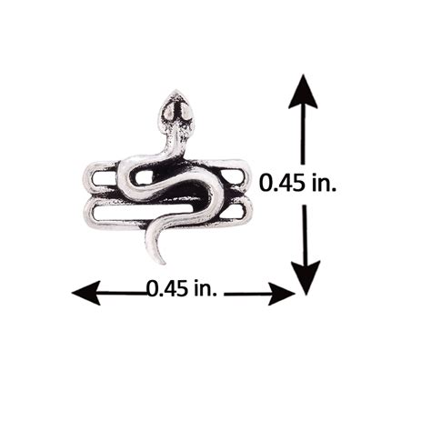 Religious Studs Holy Serpent Earring – VOYLLA