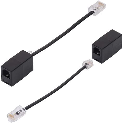 Rj11 To Rj45 Adapter Rj45 To Rj11 Adapter Shonco Rj45 | Desertcart INDIA