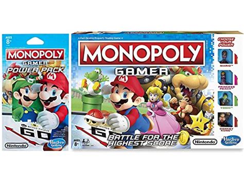 Buy AYB Gamer Super Theme Edition Set Mario Luigi Go! Monopoly Board ...