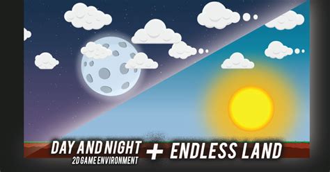 Unity Tutorial 2D Script Day and Night 的图像结果