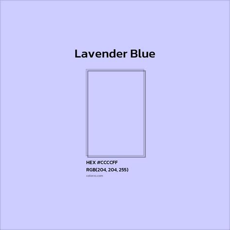 About Lavender Blue - Color codes and meaning | Matching colors and ...
