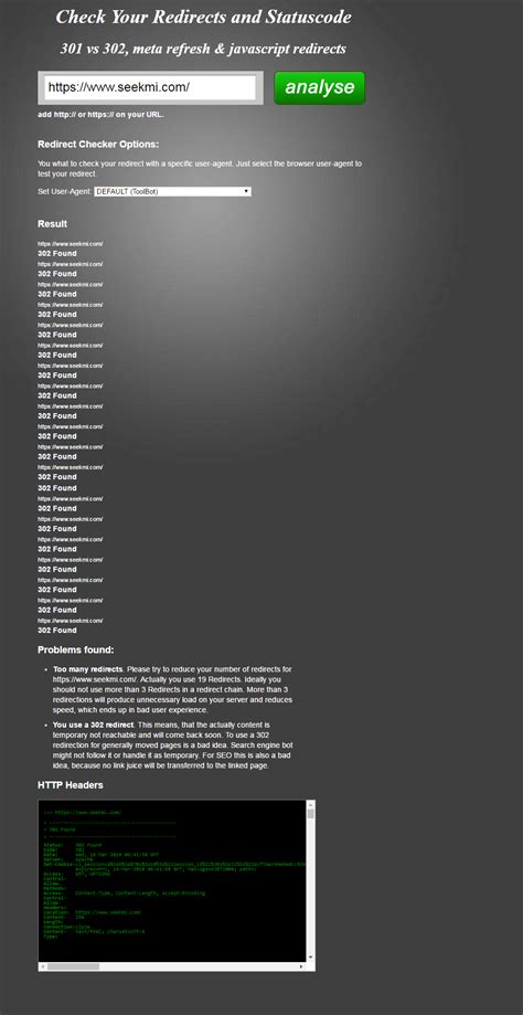 Status Code 301 HTTP 的图像结果