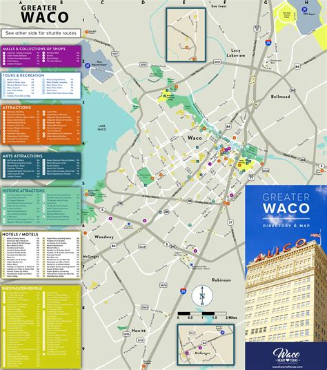 Greater Waco Map - Ontheworldmap.com