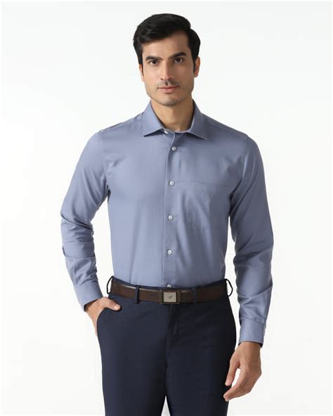 White Non Iron Textured Shirt - P31