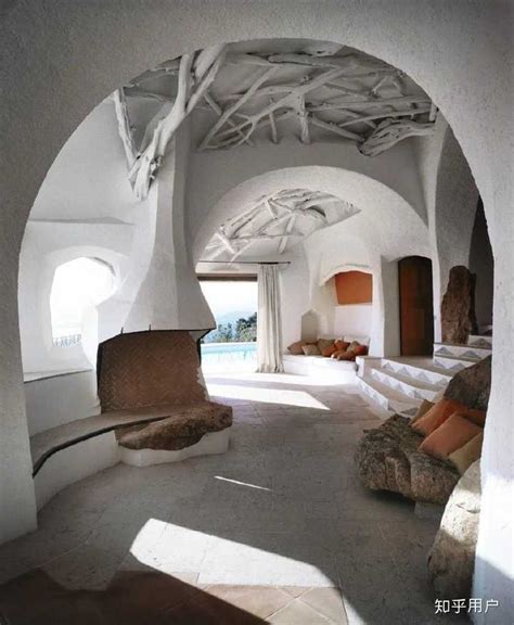 一组很有创意的原始洞穴风格的室内装饰(图) - 家居装修知识网