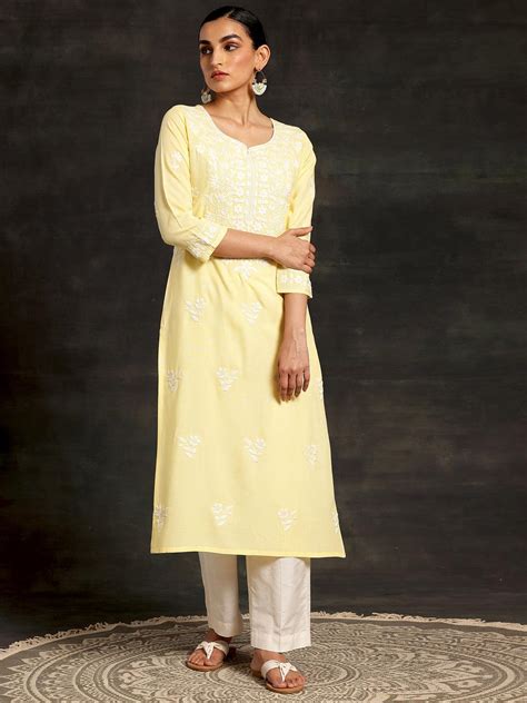 Yellow Kurtis - Buy Yellow Kurtas for Women Online in India | Libas