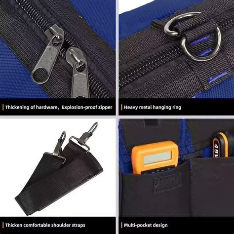 FASTECH 20in Heavy Duty Bottom Tool Bag With Wide Mouth for India | Ubuy