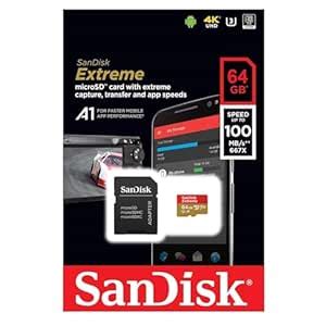 SanDisk Extreme 64GB MicroSDXC Memory Card - Buy SanDisk Extreme 64GB ...
