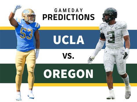 Gameday predictions: UCLA vs. Oregon - Daily Bruin