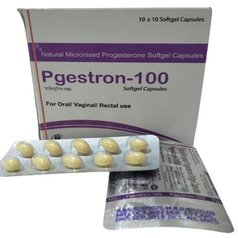 Pgestron 100 - NATURAL MICRONISED PROGESTRON SOFTGEL - Bionexa Organic