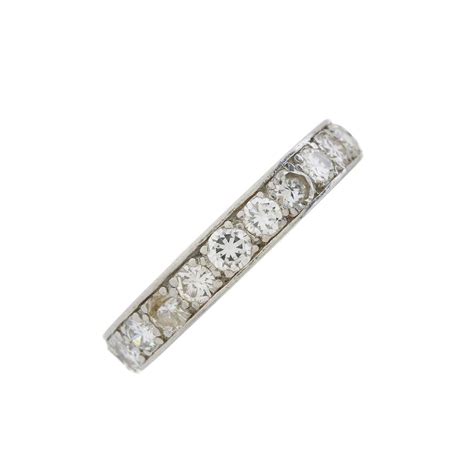 Lot 147 - A mid 20th century platinum diamond full