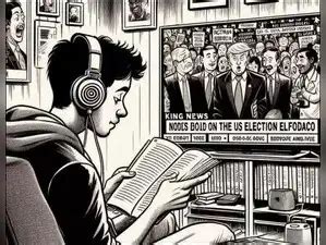 Ignoring election news - The Economic Times
