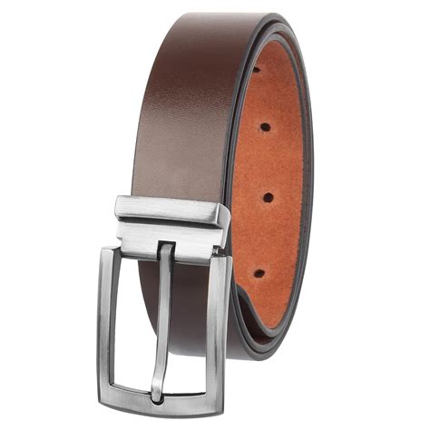 Buy URBAN ALFAMI Men's Genuine Leather Brown Belt | TMBR-04 | Size 28 ...