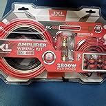JXL 808 Amplifier Wiring Kit for Amps and Bass Tube 2800 W MAX Power 8 ...