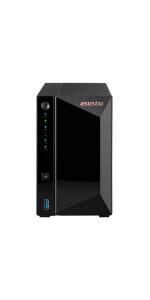 Asustor Drivestor 2 Lite AS1102TL, 2 Bay NAS Storage, 1.7GHz Quad Core ...