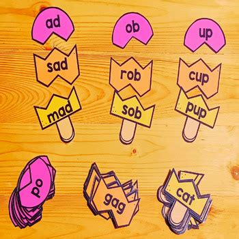 CVC Rhyming Words Literacy Activity by The Joy in Teaching | TPT