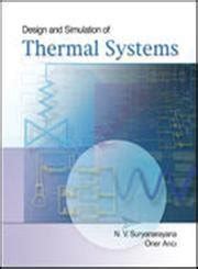Amazon.in: Buy Design and Simulation of Thermal Systems Book Online at ...