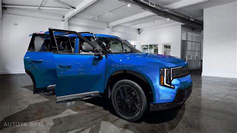 All-New Second-Gen 2026 Kia Telluride Mid-Size Three-Row CUV Shows Its Ritzy CGI Colors ...