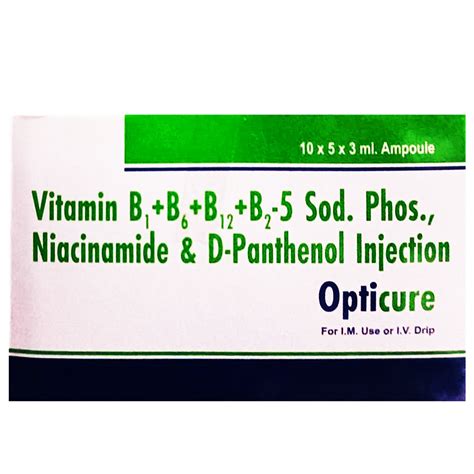 Opticure Injection 3 ml | Uses, Side Effects, Price | Apollo Pharmacy