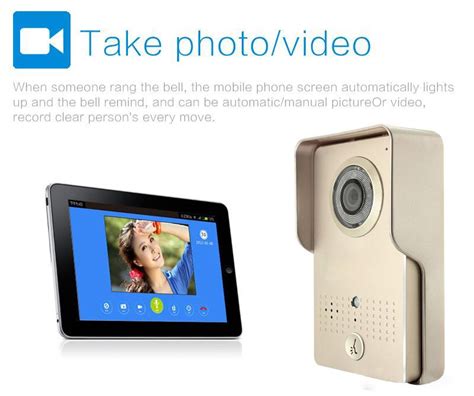 VAKU ® WIFI Video Intercom Doorbell with Motion Sensor and Night Vision ...