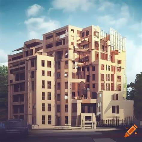 Urban building architecture