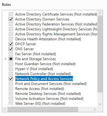 Windows Server 2016 Install NPS 的图像结果