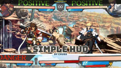 Simple Battle HUD Mod for GUILTY GEAR -STRIVE- | GGST Mods