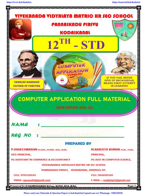 Image result for 12 Computer Application