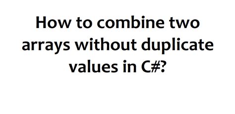 Image result for How to Add Two Arrays