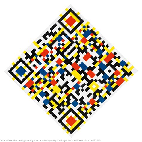 Piet Mondrian Boogie Woogie De Broadway 'Broadway Boogie Woogie By