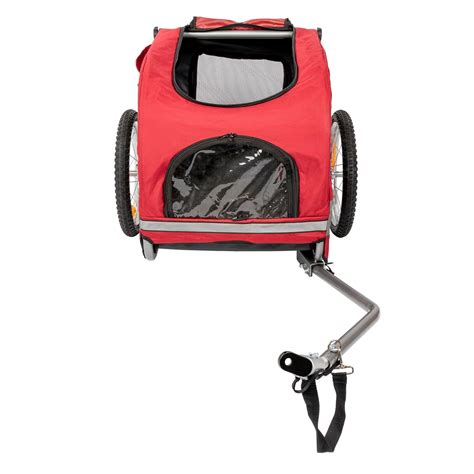 Solvit Pet Safe Solvit Houndabout Ii Aluminum Bicycle Trailer - Medium ...