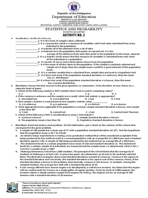 Parameters and Statistics Example Problems 的图像结果