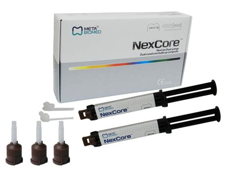 Meta Nexcore Dual Cured Core Build Up Composite Dental Material refil ...