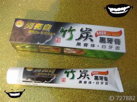 China Bamboo Charcoal Teeth Whitening & Black Toothpaste Scouring ...