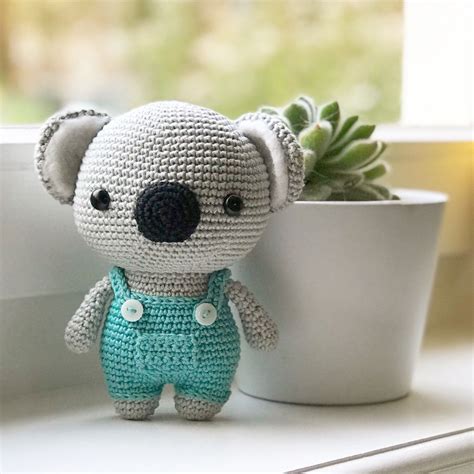 Cute Koala amigurumi crochet pattern PDF | Etsy | Crochet patterns ...