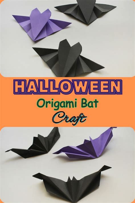 Origami Bat Tutorial 的图像结果