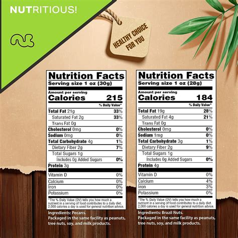 Buy Raw Brazil Nuts + In Shell Pecans 16.oz 2 Pack Bundle Online at ...