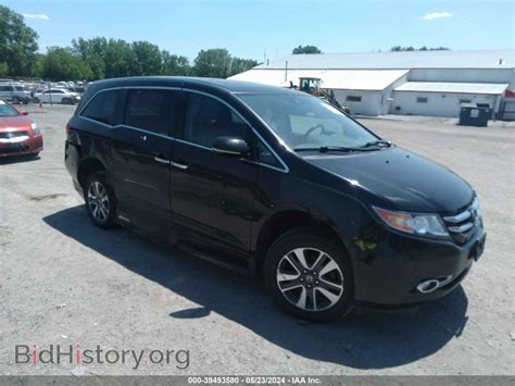 Report 5FNRL5H99EB039936 HONDA ODYSSEY 2014 Black Gasoline - price and damage history